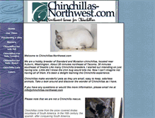Tablet Screenshot of chinchillas-northwest.com